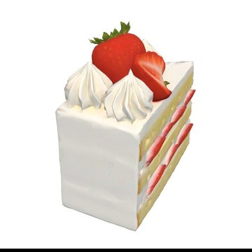 Strawberry cake (In the game)