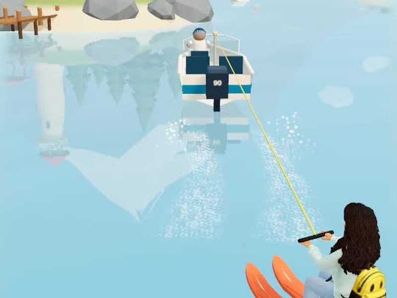 Classic world, bright and cartoon-clean